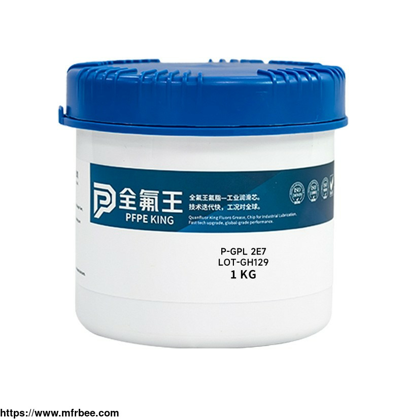 PFPEKING P-GPL 2E7 High Temperature PFPE Anti-Rust Grease ISO VG 460 for Bearings Gears and Precision Machinery 1KG