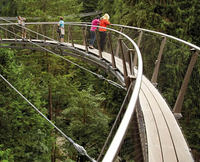 stainless steel suspension bridge railing mesh