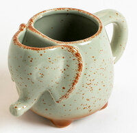 more images of Customized elephant shaped ceramic tea cups with tea bags