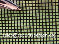 316L Stainless Steel Security Screen