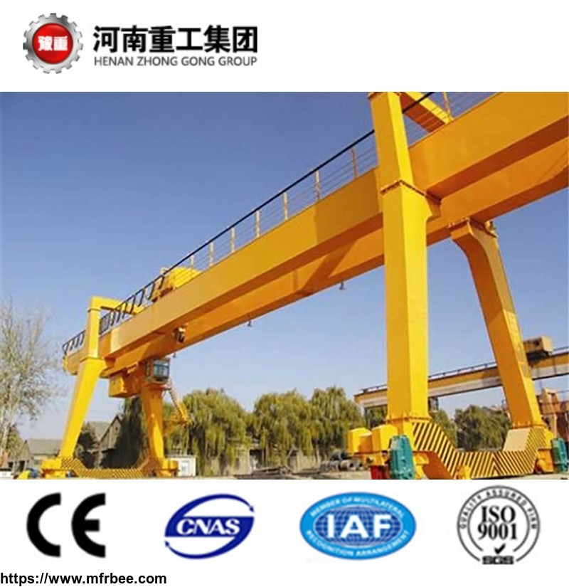 fem_iso_standard_5_300t_project_application_double_girder_beam_rail_traveling_gantry_crane_with