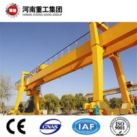 FEM/ISO Standard 5-300T Project Application Double Girder/Beam Rail Traveling Gantry Crane With