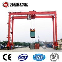 more images of FEM/ISO Standard 50t-500t Rubber Tyre Gantry Crane With CE/SGS Certificate For Container Lifting