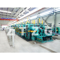 ERW325 carbon steel HF Straight Welded Pipe mill manufacture