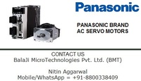 PANASONIC AC Servo Motors - INDUSTRIAL AUTOMATION