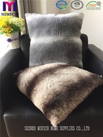 more images of Double Side Fake Fur Discharge Printing China Cushion