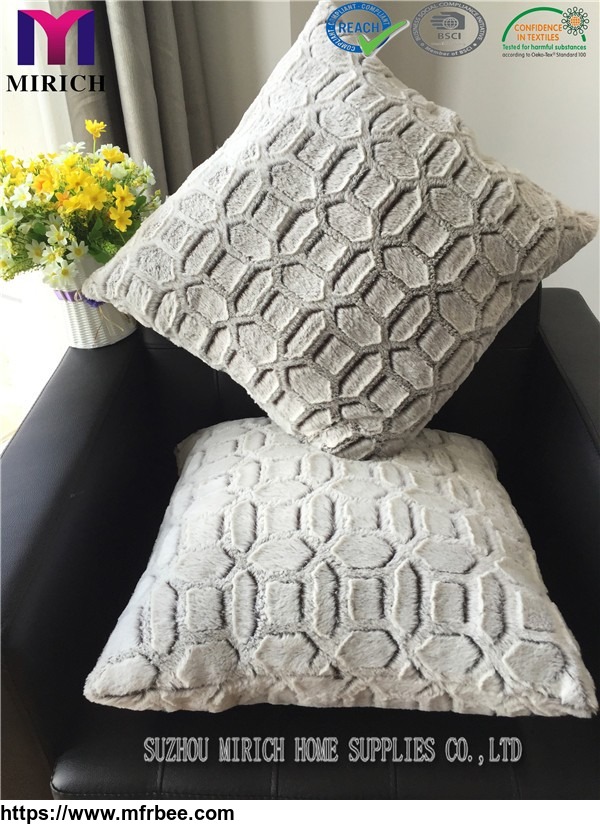 wholesale_bottom_printed_faux_fur_fleece_brushed_backrest_cushion_pillow