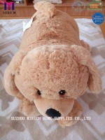 more images of Dog Design Baby Doll Knitted Blanket