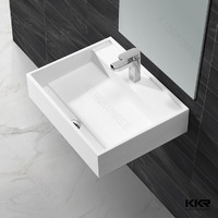 more images of Solid Surface Table Top Wash Basins for Hotel Bathroom Sink