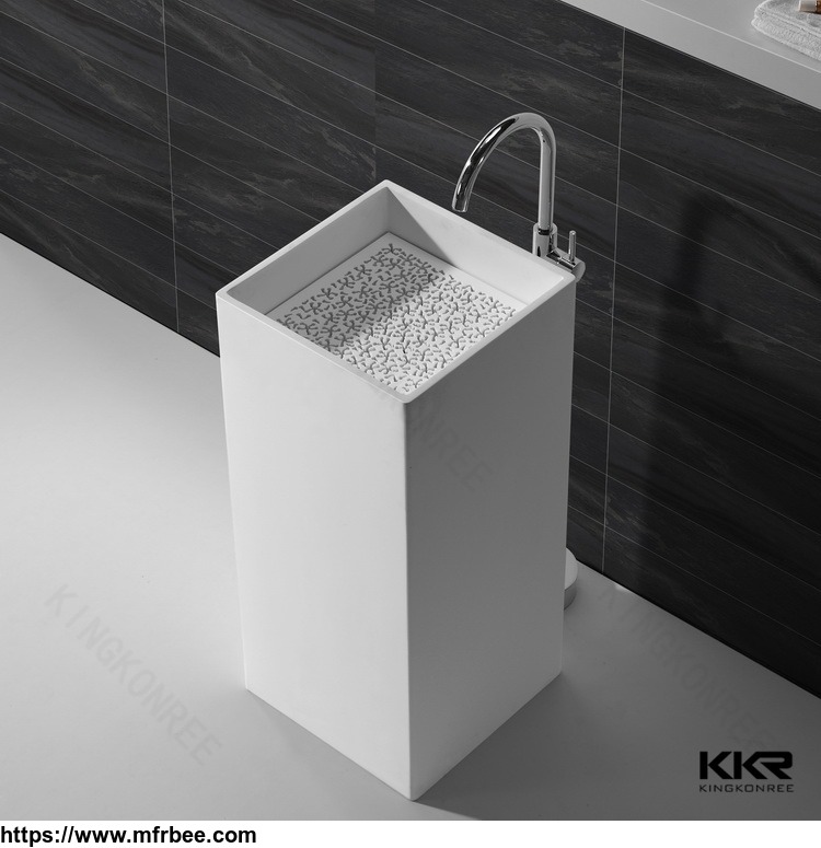 high_quality_solid_surface_artificial_stone_freestanding_wash_basin