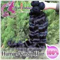 100% Brzailian Virgin Human Hair Weave Loose Wave Weft