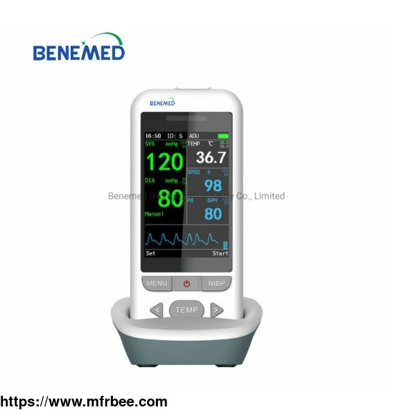 high_precision_wireless_handheld_vital_signs_patient_monitor