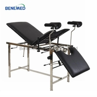 more images of Hot Sale Medical Stainless Steel Obstetric Gynecological Examination Table
