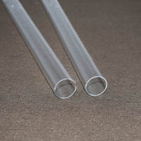 High purity fused uv filter quartz glass tube for uv lighting