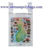 Vietnam packaging promotional, HDPE, printing plastic vest singlet bags