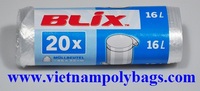 Vietnam packaging promotional, HDPE, printing plastic bag on roll