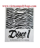 Vietnam shopping HDPE plastic packaging kidney handle bag