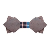 Wooden Bowtie in Two-Layer Design
