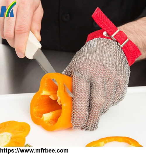 best_cut_resistant_stainless_steel_metal_mesh_working_safety_gloves