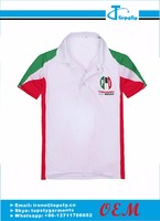 Customized cotton cheap polo shirt with embroidered logo