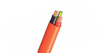 2.5mm Orange Circular Cable 2 Core+ Earth 0.6-1kv