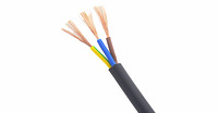 CU/PVC/PVC H05VV-F H05VVH2-F Flat Flexible PVC Cable　
