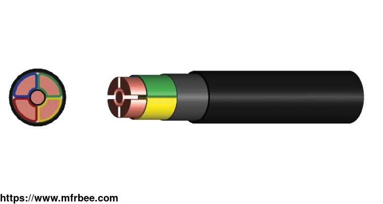 4_cores_earth_power_cable_xlpe_insulated_