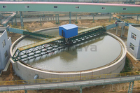 mineral concentration machine Dewatering Thickener with peripheral/central driving