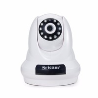Sricam SP018 P2P H.264 HD 1080P Wireless Wifi Two Way Audio Alarm Promotion Dome IP Camera with TF Card Slot