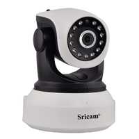 Sricam SP017 P2P H.264 HD 720p Pan Tilt  Two Way Audio Indoor Dome IP Camera