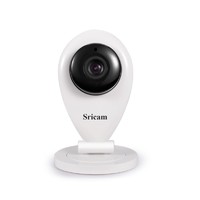 more images of Sricam SP009 Wireless IEEE 820.11b/g/n Two Way Audio Mini CCTV Camera with Metal Glass Lens