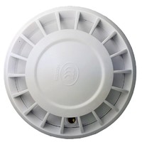 Addressable fire smoke detector with addressable fire alarm control system