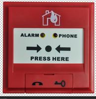 Addressable fire alarm manual call point for addressable fire alarm system