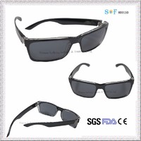 Premium Square Wayfarer Style Retro 80s Men's Eyeglasses with Spring Hinge