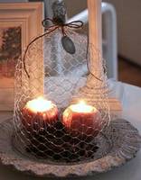 more images of Chicken Wire Lampshade Suits for Pedant Light, Table Light