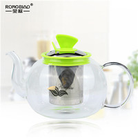 more images of Large capacity high borosilicate electric pottery bubble teapot