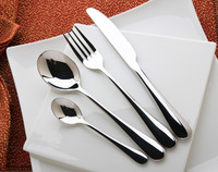Western food knife and fork spoon with handle cutlery