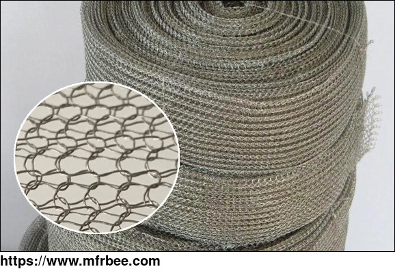 galvanized_knitted_wire_mesh_fabric