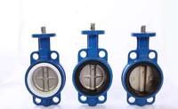 more images of D71F4-10C D371F4 10C Wafer Lined Fluorine Butterfly Valve