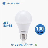 more images of 9W 100ml/w high light household led bulbs