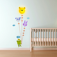 more images of Wall mounted battery operated LED night light for kids room