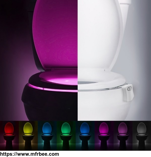 8_color_change_motion_activated_toilet_night_light_with_ce_and_rohs