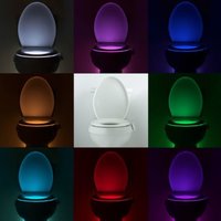 Newest 16 colors illumibowl toilet night light with CE &ROHS