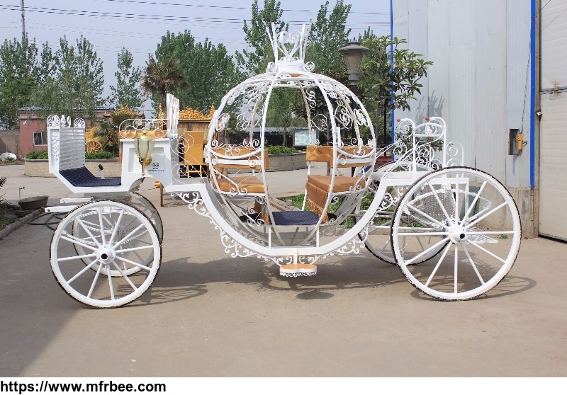 yizhinuo_customized_wedding_cinderella_horse_drawn_carriage
