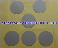 Titanium Powder Filter Disc