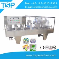 Automatic small water cup filling and sealing machine TSP-4