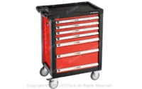 7 Drawers Roller Cabinet With Plastic Worktop