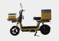more images of 60V 1000W fast food pizza delivery electric motorcycle with pedal assisted