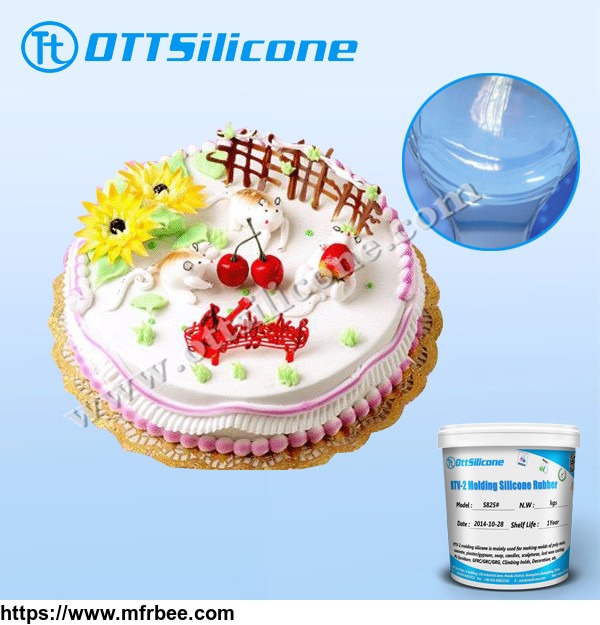 platinum_cured_silicone_rubber_for_cake_molding_making