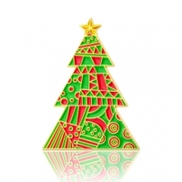 more images of Christmas Tree Enamel Pins